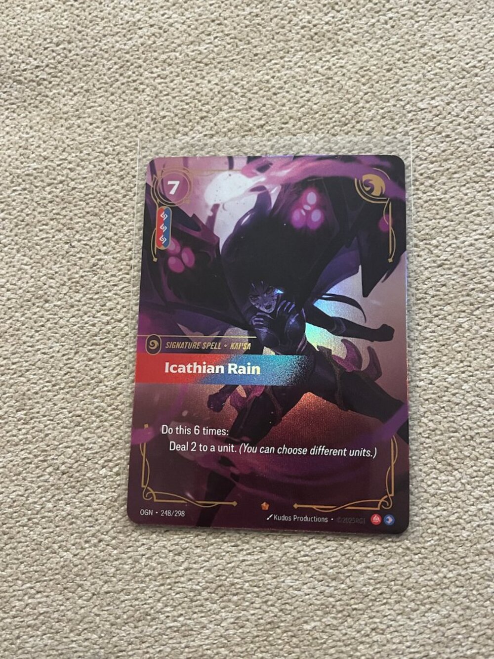 Icathian Rain 248/298 - Origins (OGN) Riftbound: League of Legends Card